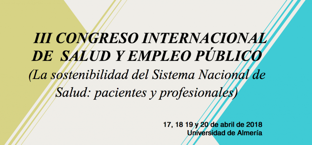 congreso, salud, empleo público, almería,, evento, profesionales
